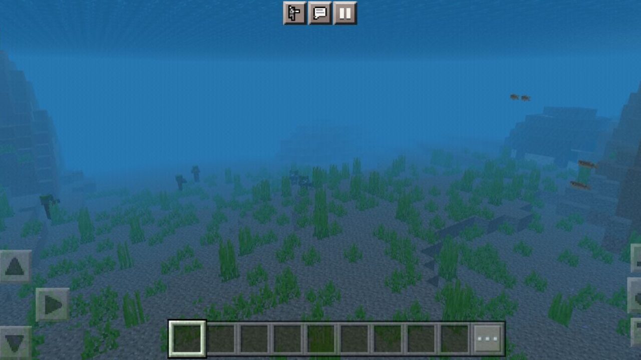 Underwater from Vanilla Normal Texture Pack for Minecraft PE