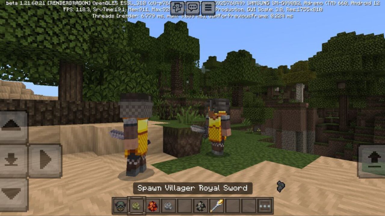 DawnCraft Mod for Minecraft PE