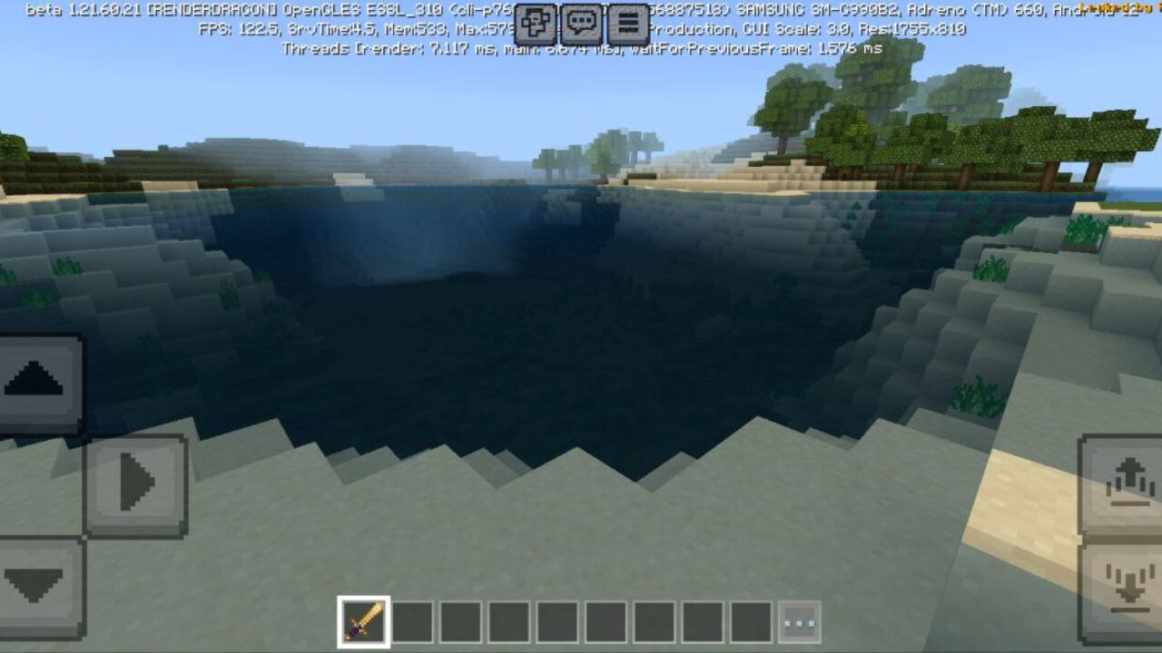 Water from Mizuno Craft Texture Pack for Minecraft PE