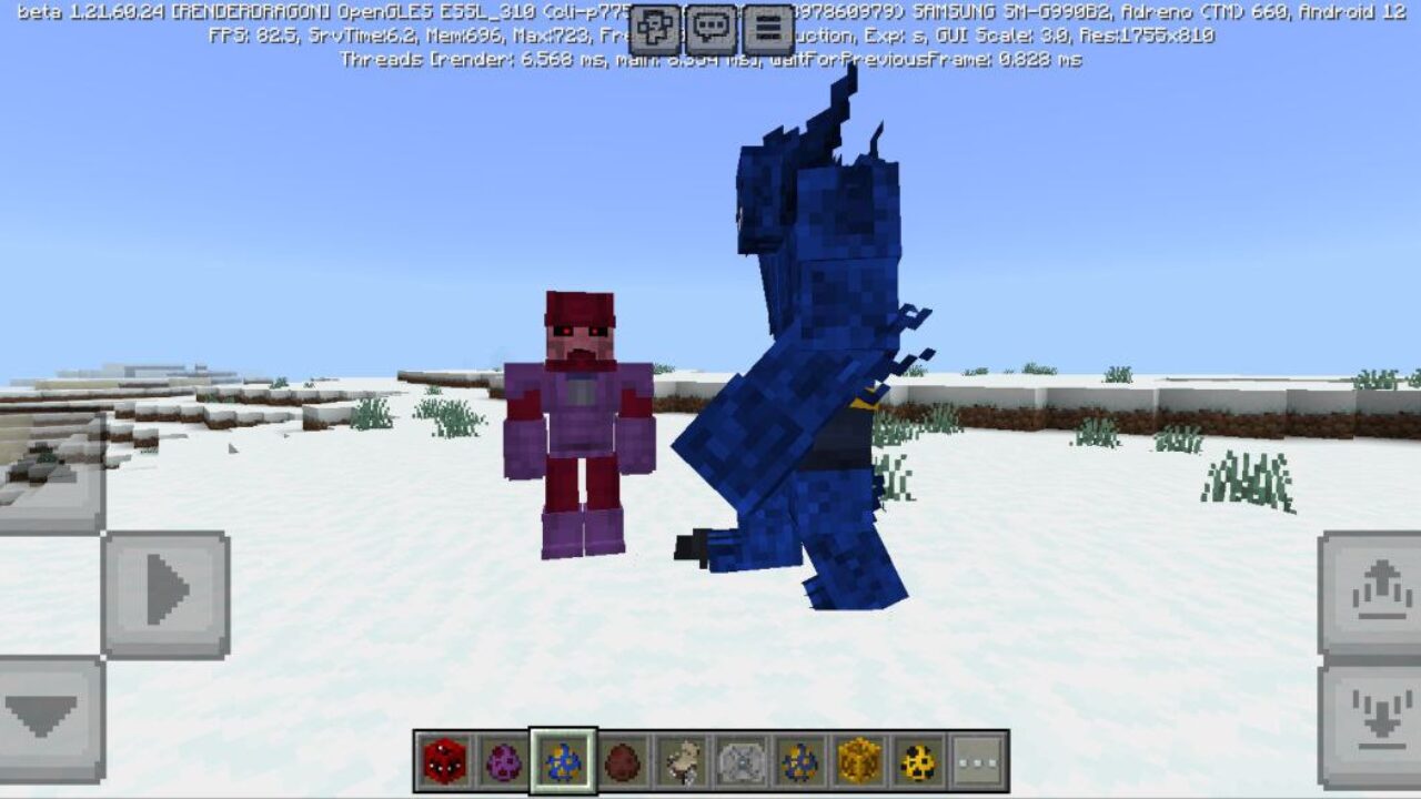 X-Men Mod for Minecraft PE