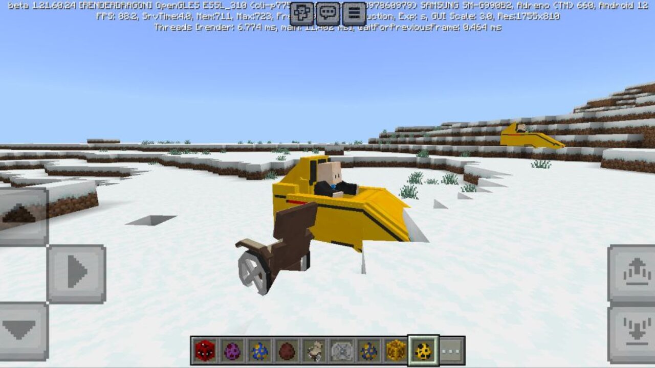 Xavier from X-Men Mod for Minecraft PE