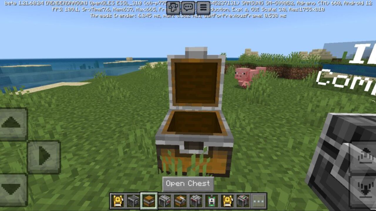 Abilities from Security Chest Mod for Minecraft PE