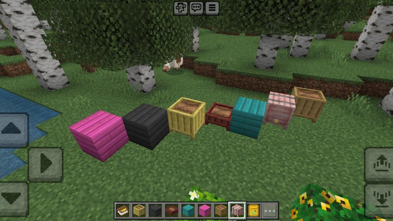 Blocks from Harvest Craft Mod for Minecraft PE