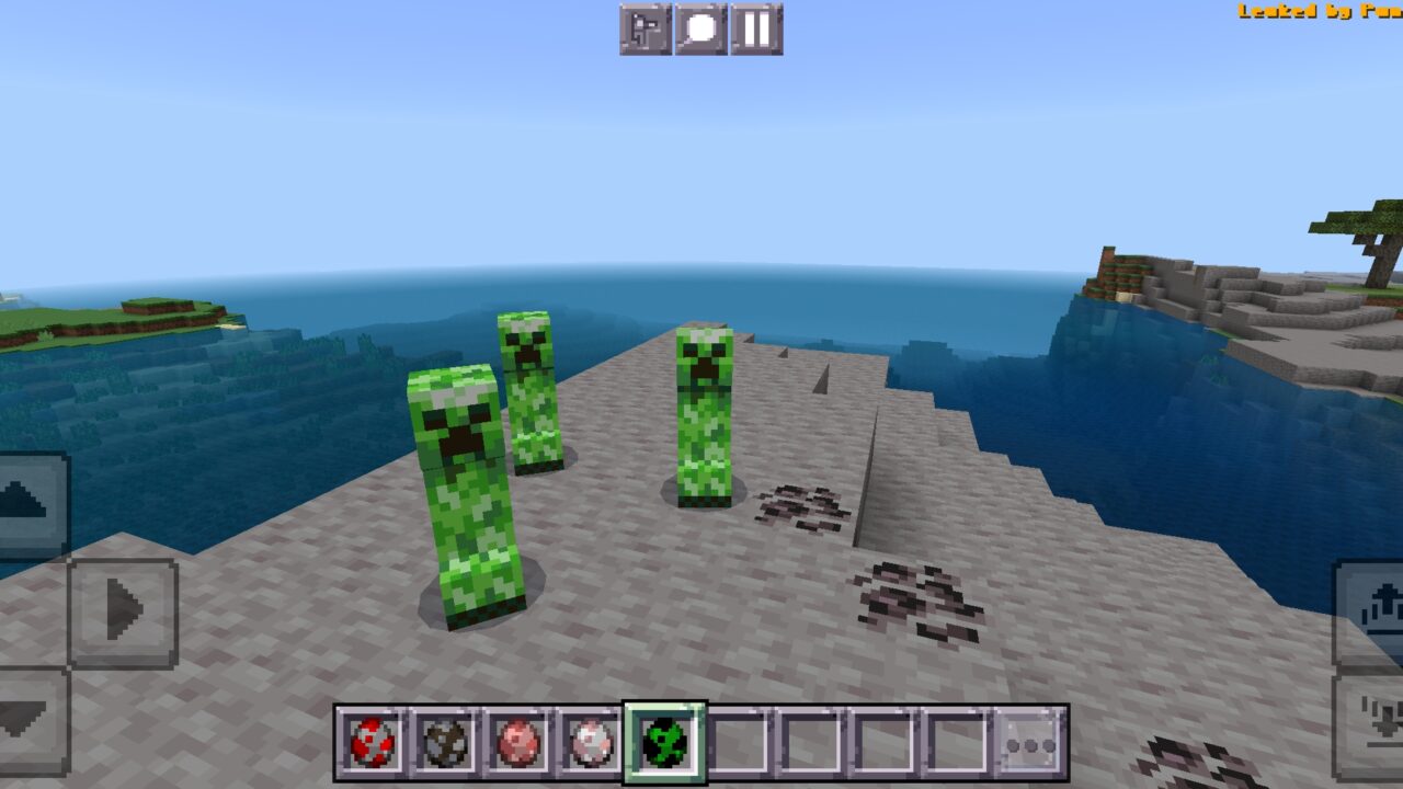 Creeper from Vividity Texture Pack for Minecraft PE