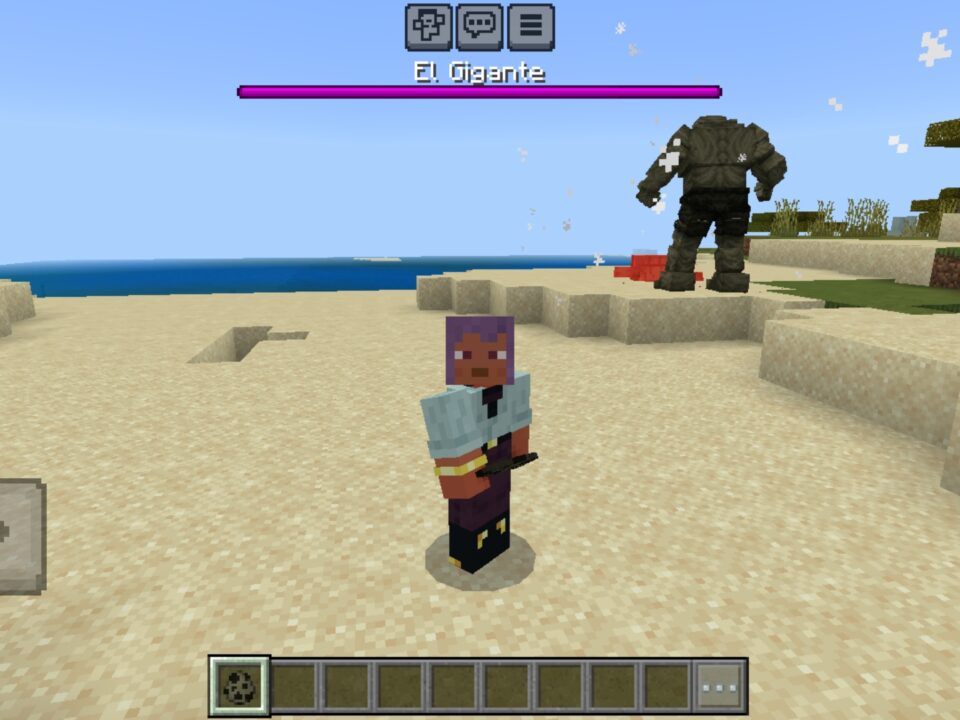 El Gigante Boss Mod for Minecraft PE