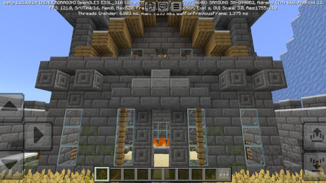 Entrance from Ruins Mod for Minecraft PE