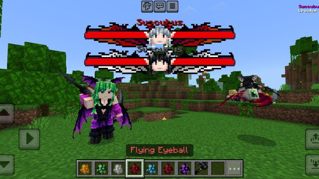 Eyeball from Succubus Seduction Mod for Minecraft PE