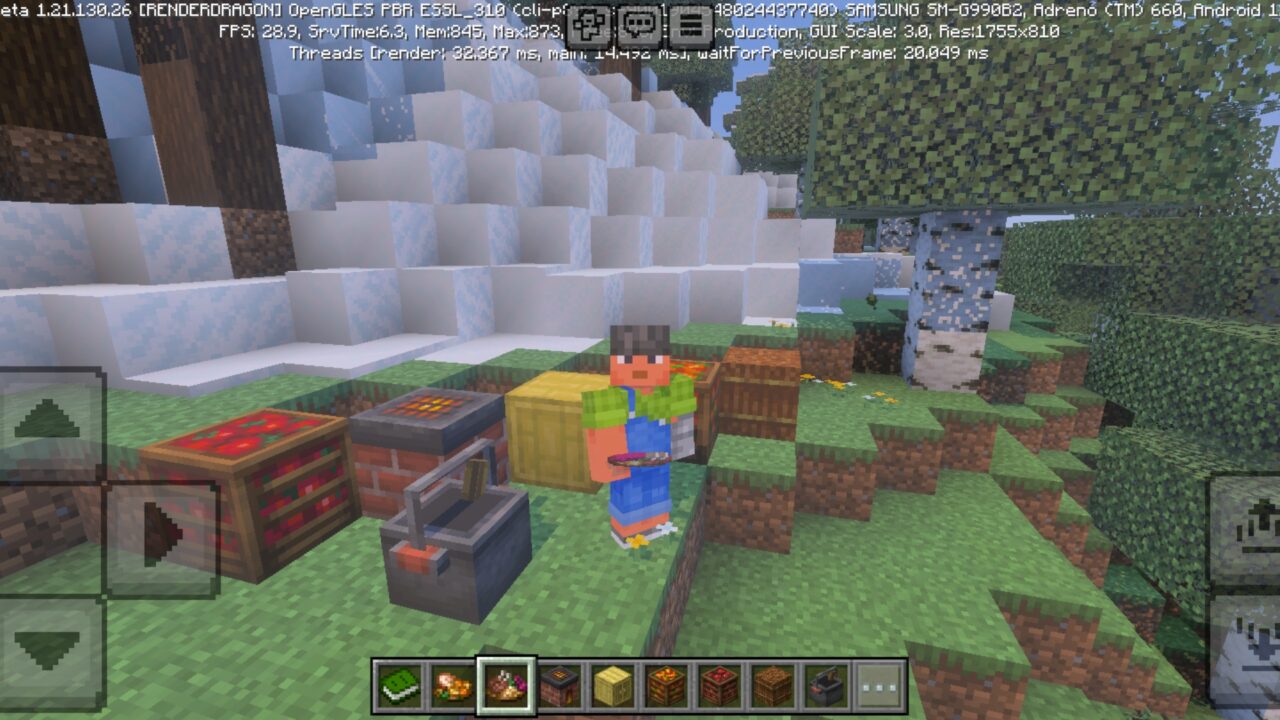 Unofficial from from Farmers Delight Mod for Minecraft PE