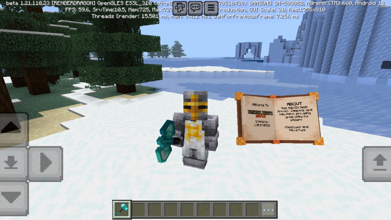 Updated Knights from Knights Mod for Minecraft PE