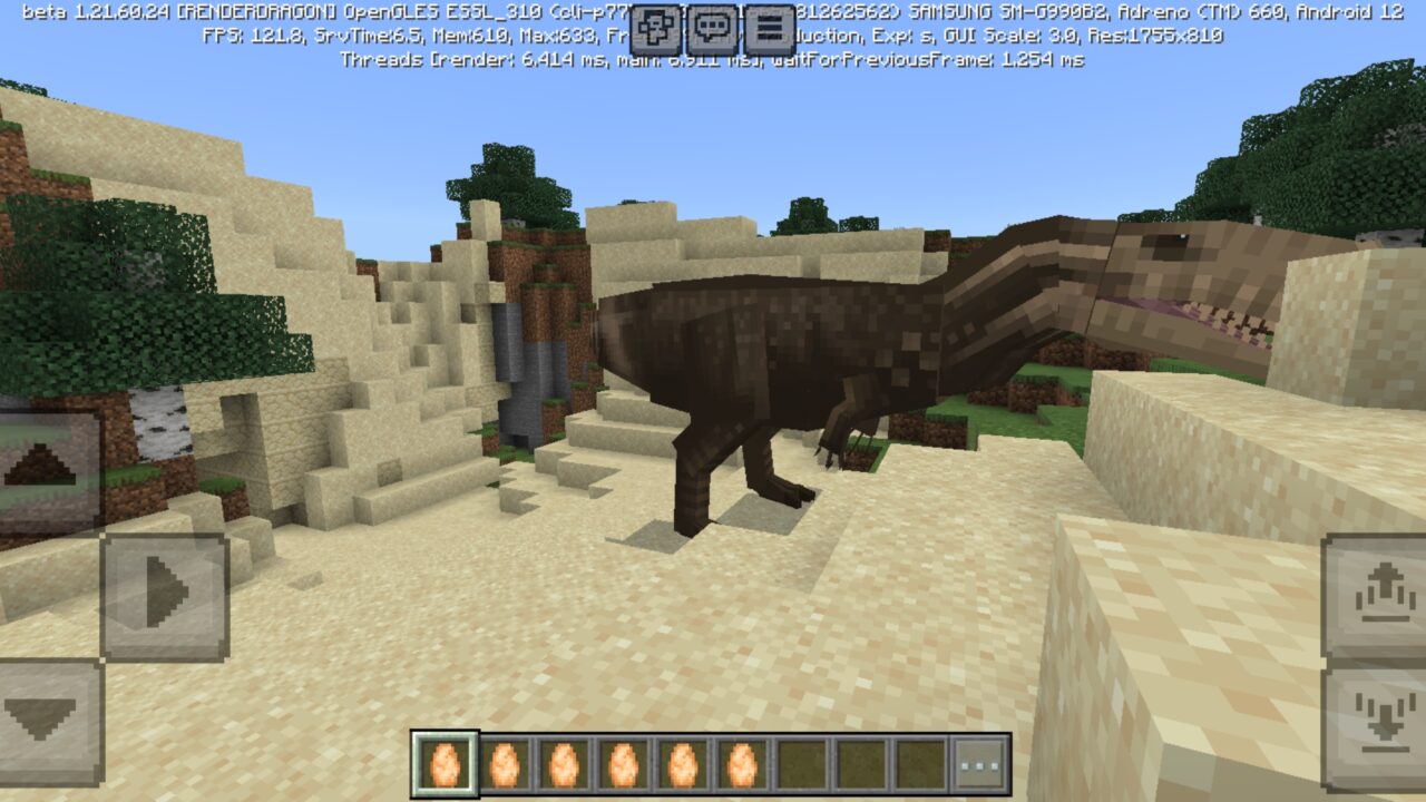 Monster from History Beast Mod for Minecraft PE