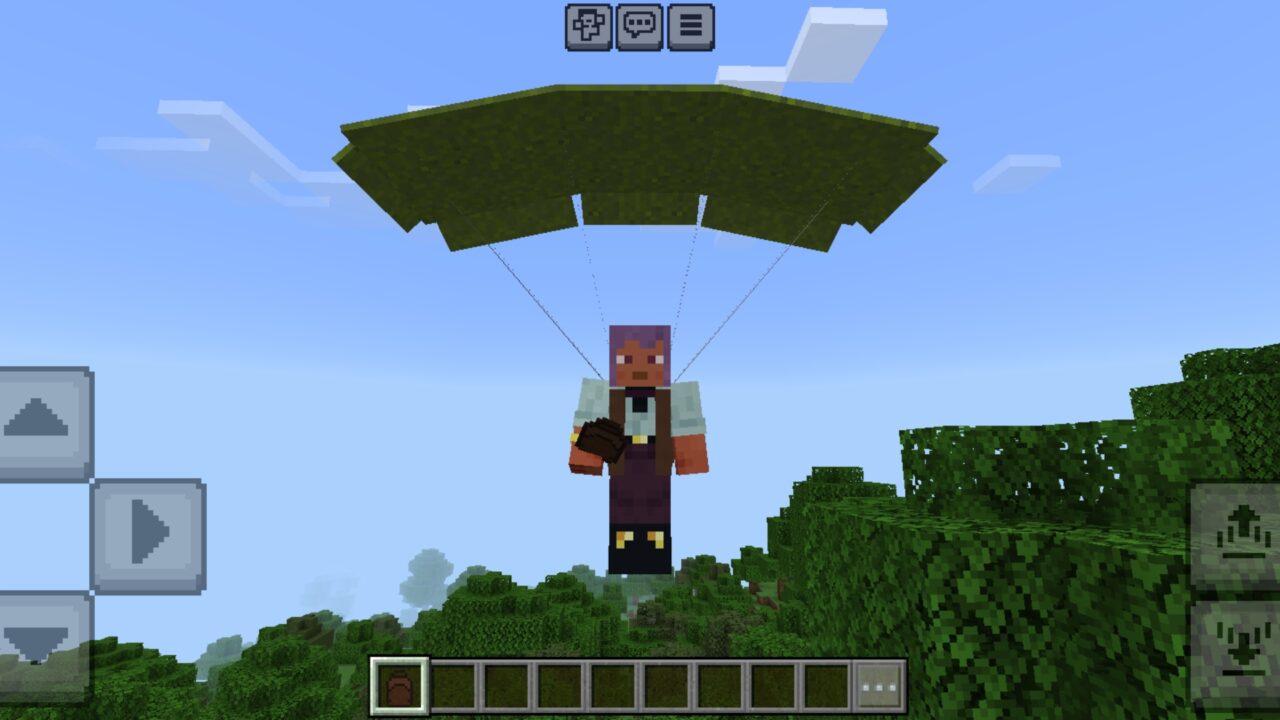 New Options from Parachute Mod for Minecraft PE