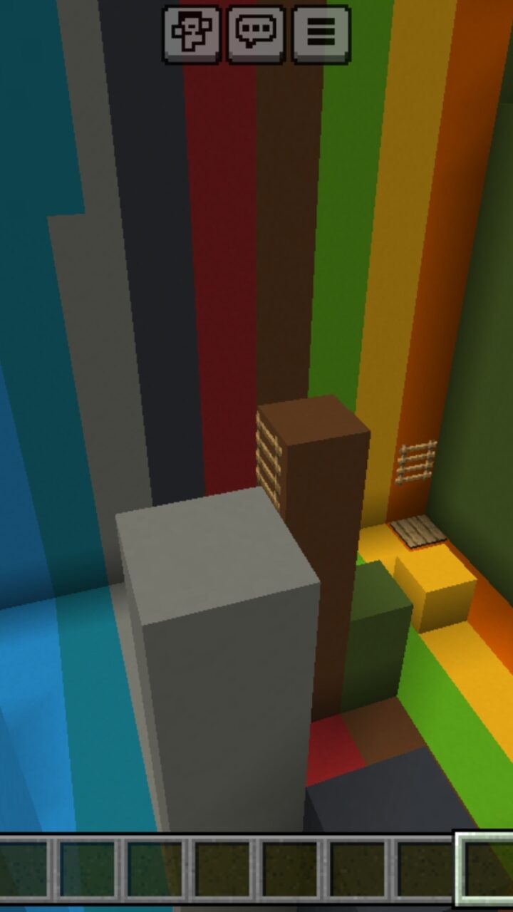 Rainbow from 15 Second Parkour Map for Minecraft PE