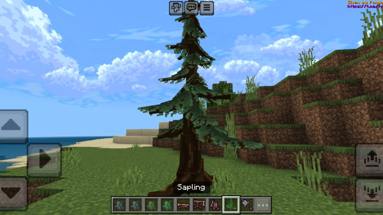 Sapling from Medieval Weapon Mod for Minecraft PE