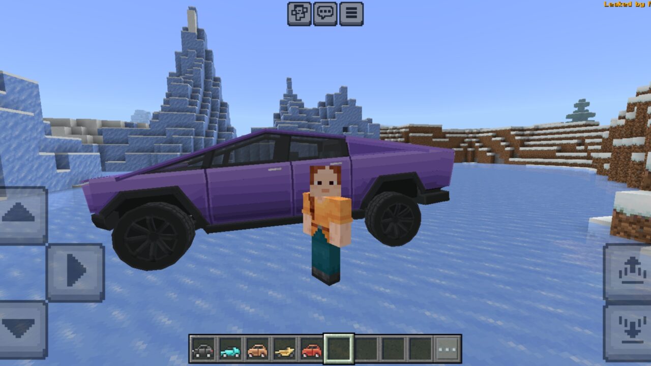 Super Cars Mod for Minecraft PE