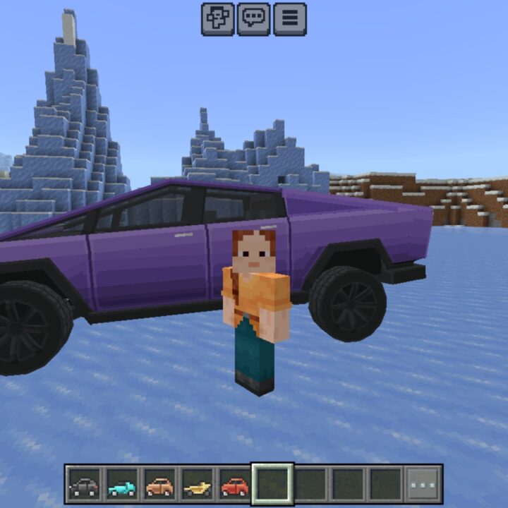 Super Cars Mod for Minecraft PE