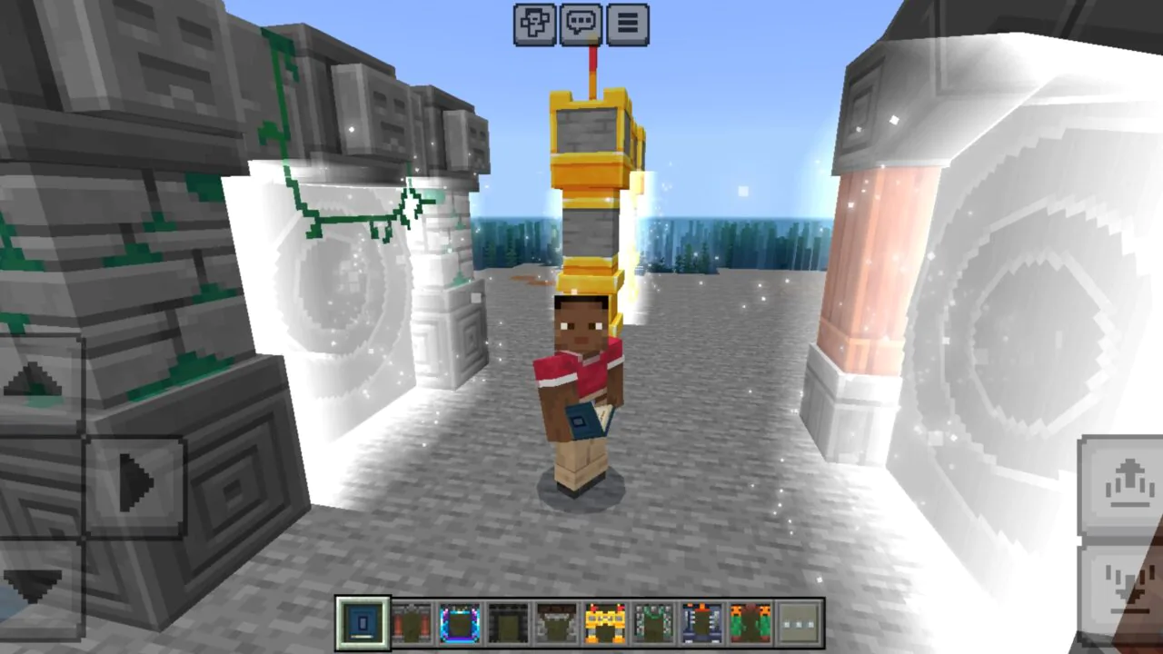 Teleporter from Teleport Mod for Minecraft PE