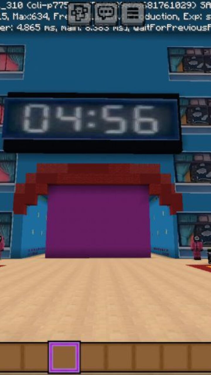 Time from Squid Game 2 Map for Minecraft PE