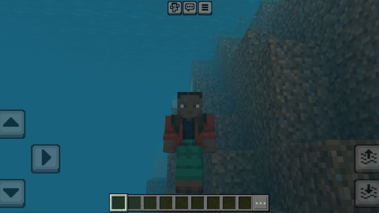 Underwater from Auroramyst Deferred Texture Pack for Minecraft PE