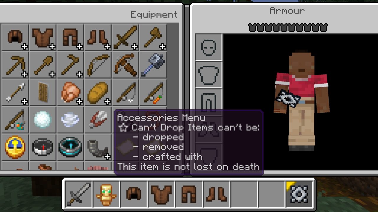 Abilities from Novelty API Mod for Minecraft PE