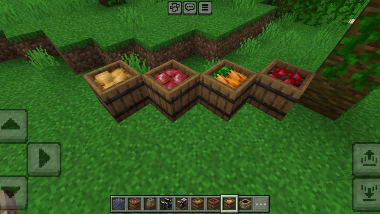 Barrels from Dusty Decorations Mod for Minecraft PE