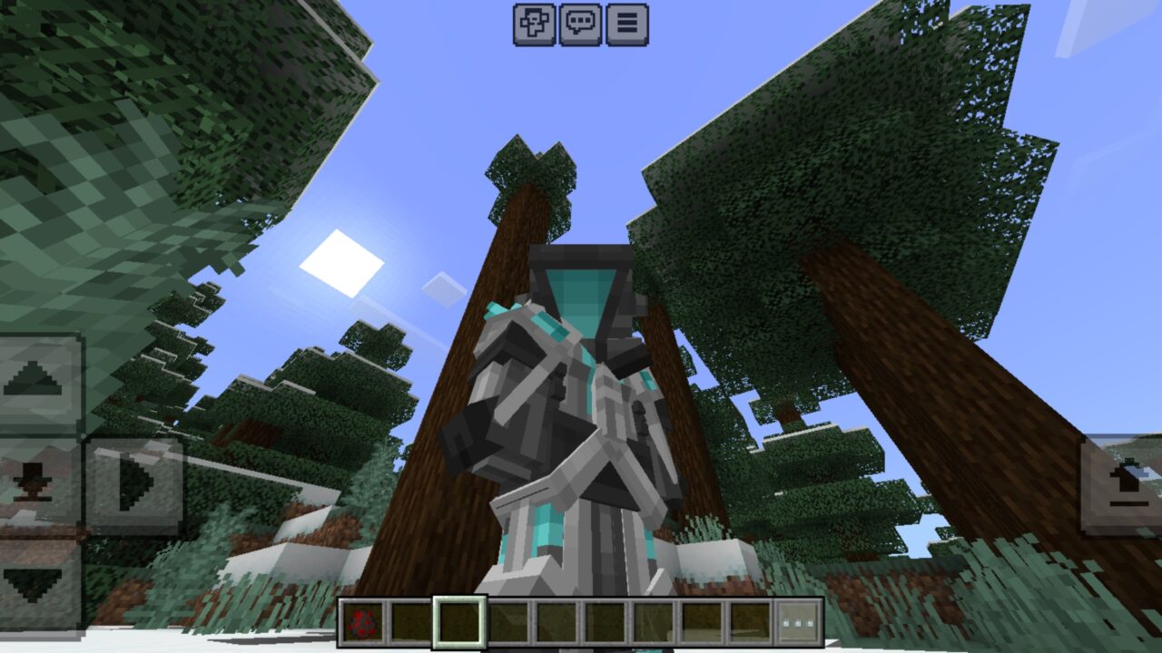Battle from Sci Fi Armor Mod for Minecraft PE