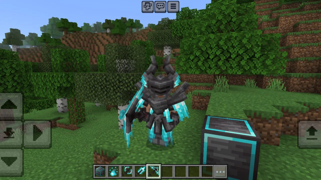 Block from Burned Netherite Mod for Minecraft PE