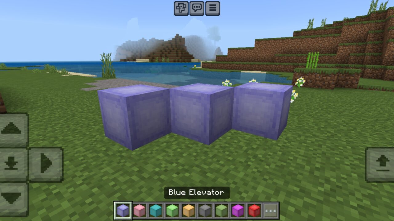 Blue from Openblocks Elevator Mod for Minecraft PE