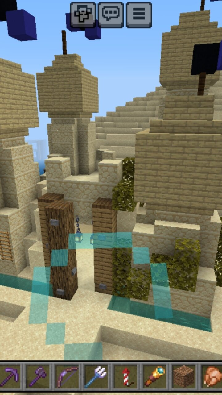 Castle from KendyCraft Map for Minecraft PE