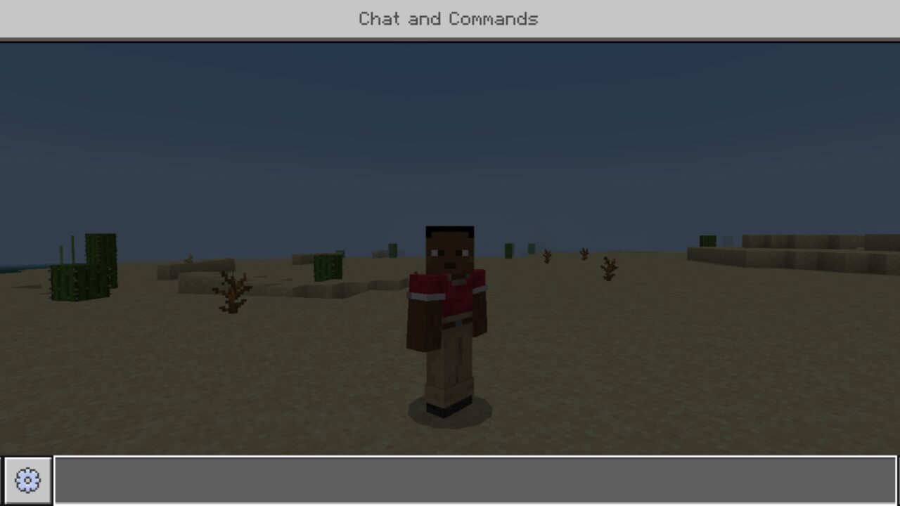 Chat from GUI Overhaul Texture Pack for Minecraft PE