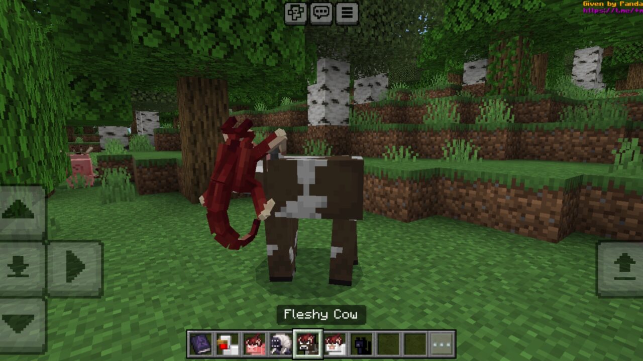 Cow from Can You Survive Mod for Minecraft PE