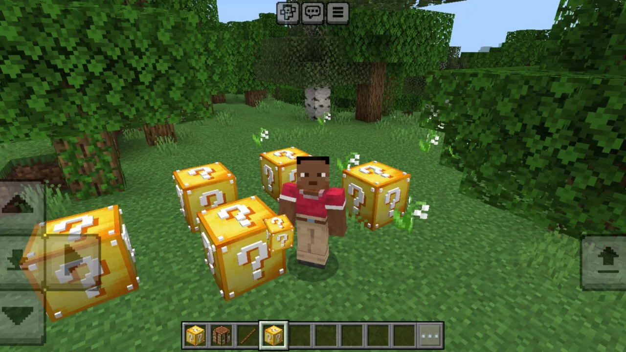 Craftable Lucky Block Mod for Minecraft PE