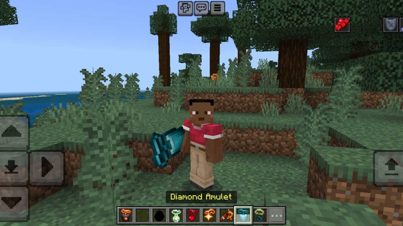 Diamond from Amulet Mod for Minecraft PE