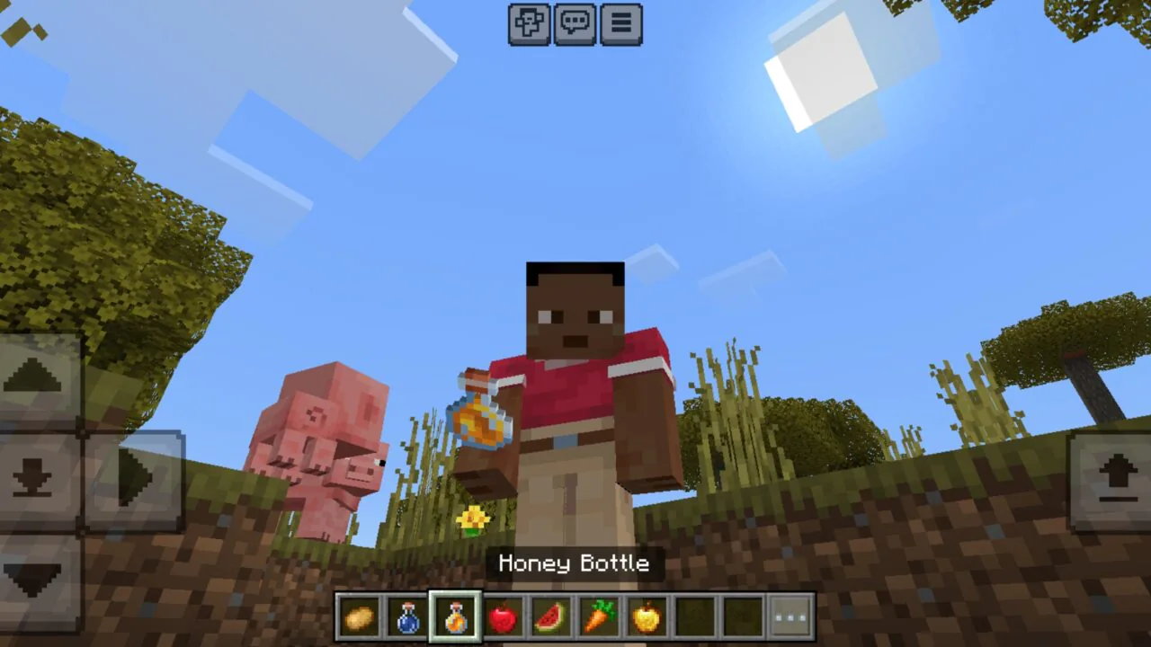 Eating Animation Texture Pack for Minecraft PE