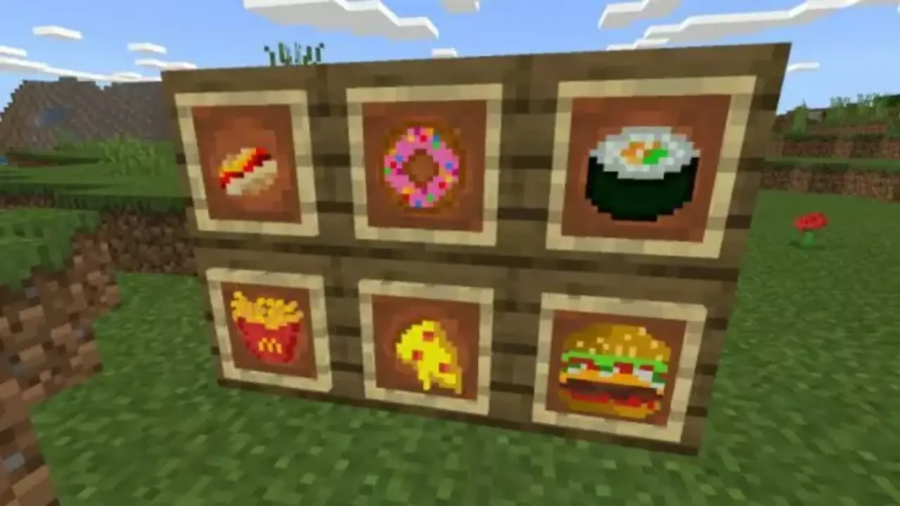 Fast from Food Mod for Minecraft Bedrock