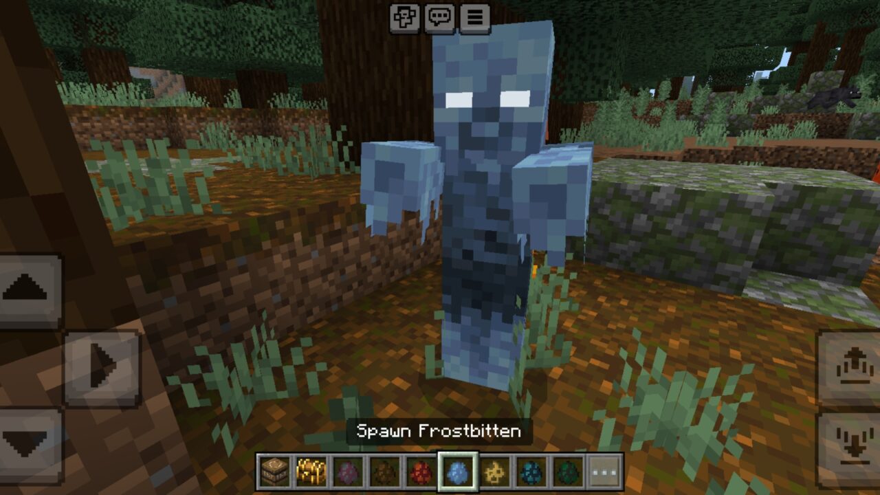 Frostbitten from Rotten Creatures Mod for Minecraft PE