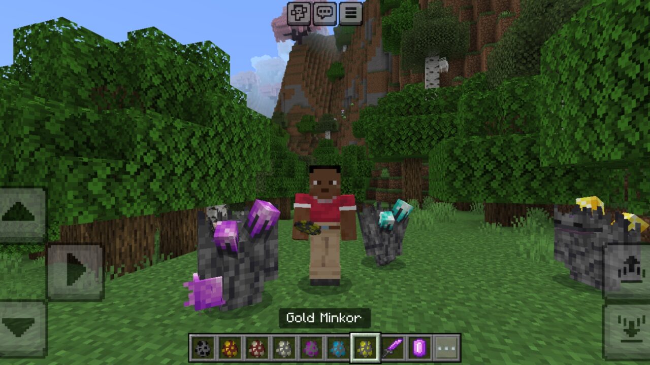 Gold from Minkors Mod for Minecraft PE