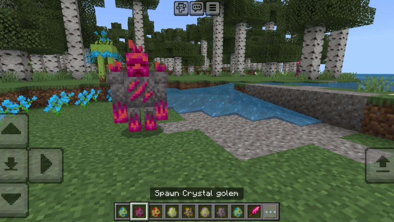Golem from Misa Mobs Mod for Minecraft PE