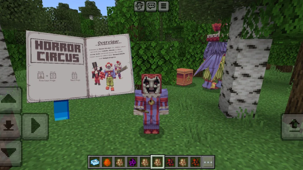 Horror Circus Mod for Minecraft PE