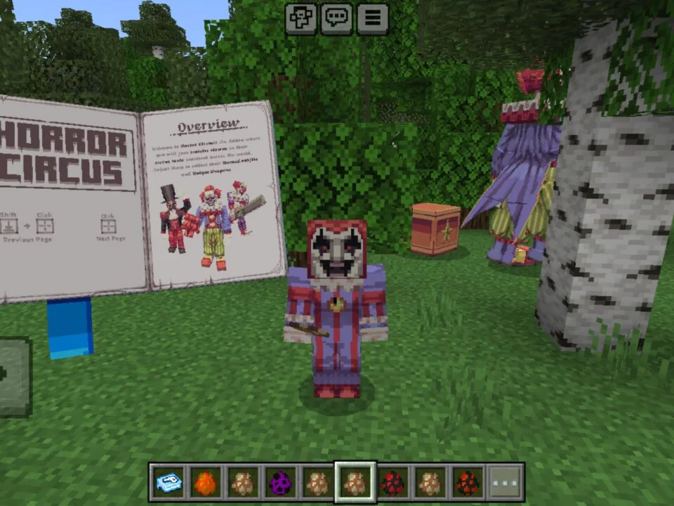 Horror Circus Mod for Minecraft PE