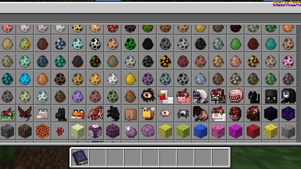 Inventory from Can You Survive Mod for Minecraft PE