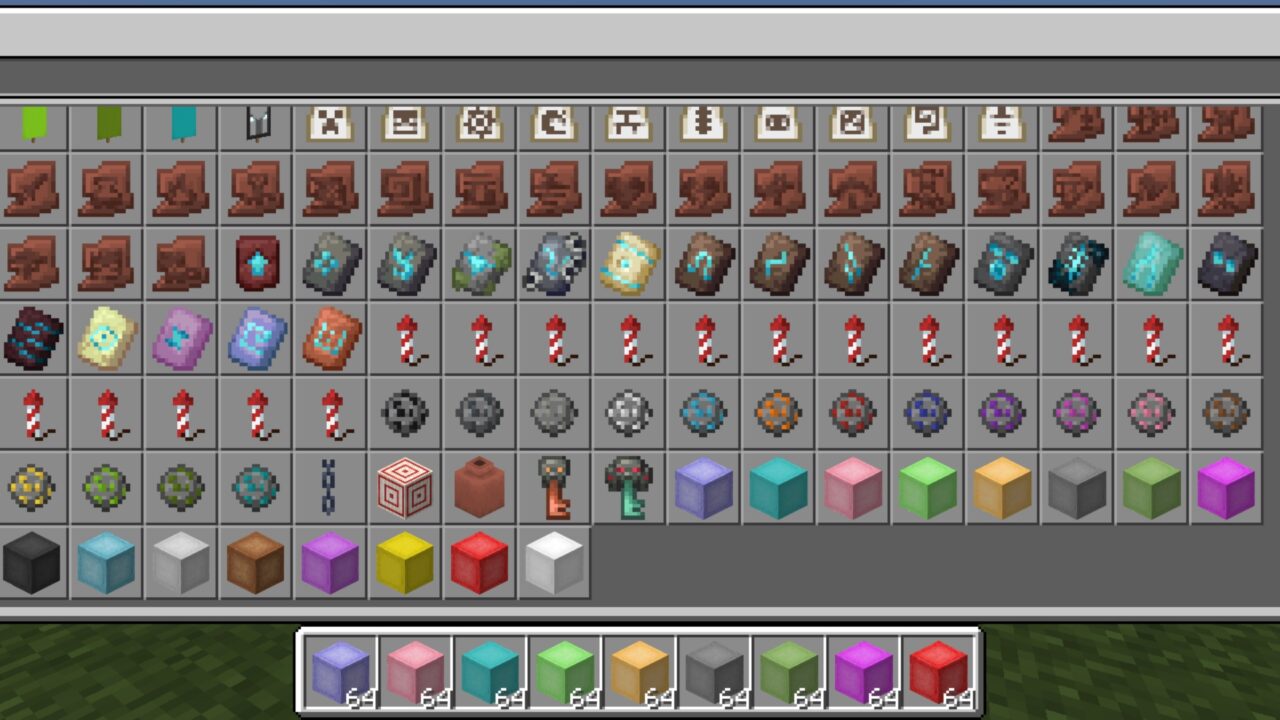 Inventory from Openblocks Elevator Mod for Minecraft PE