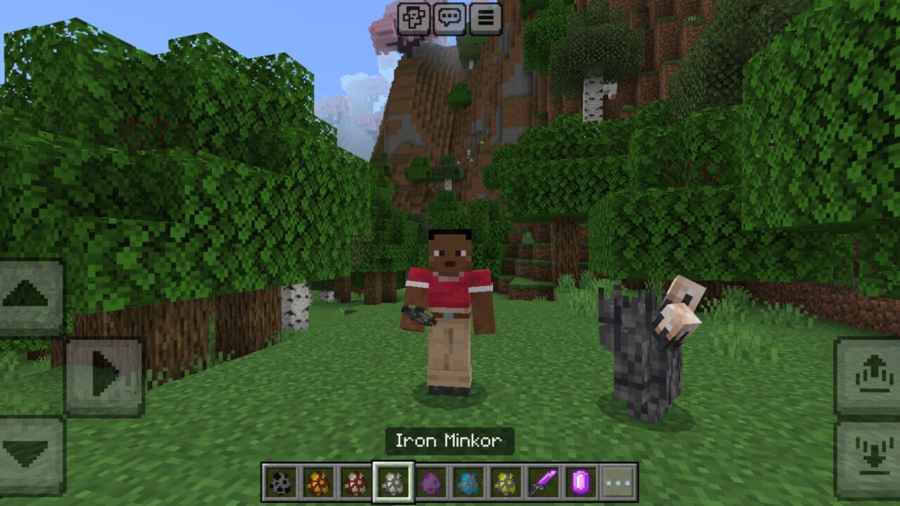 Iron from Minkors Mod for Minecraft PE