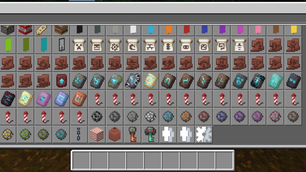 Items from Split Body Mod for Minecraft PE