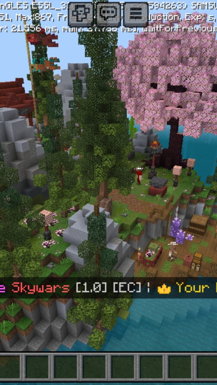 Location from Serene Skywars Map for Minecraft PE