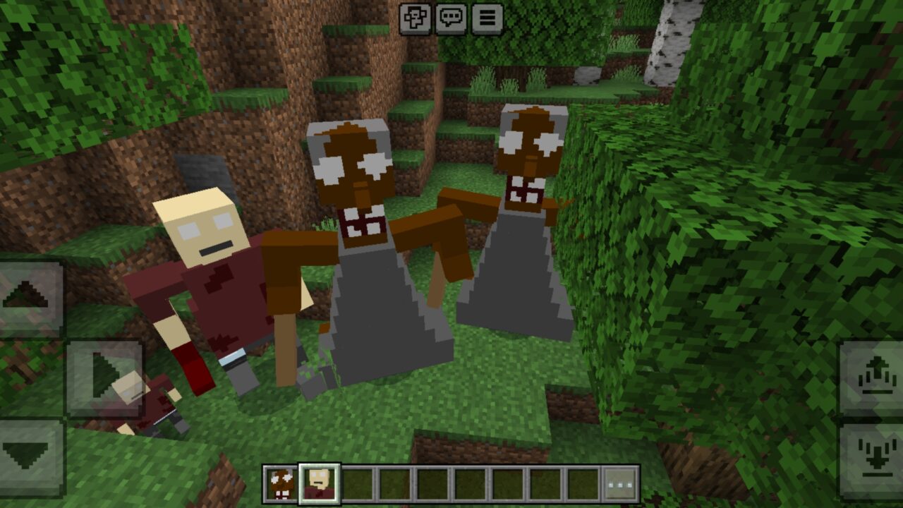 Mobs from Granny Mod for Minecraft PE
