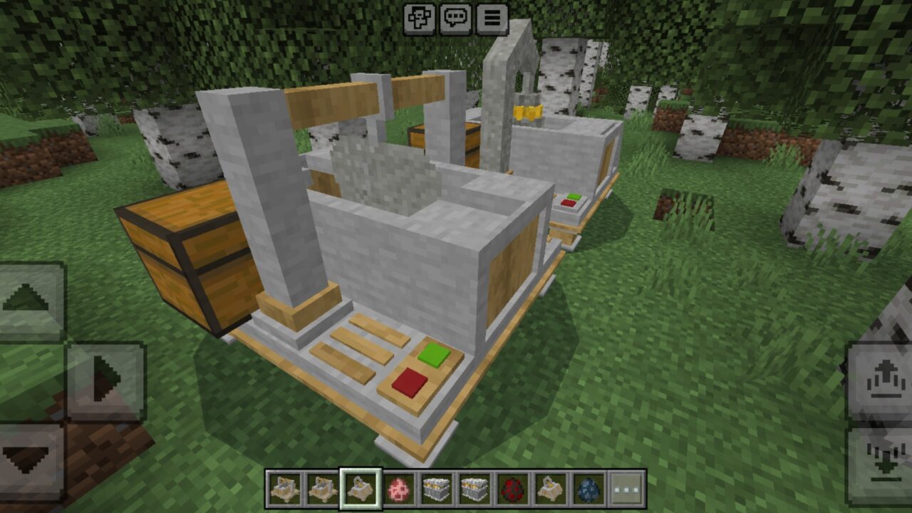 Objects from Pokeball Tycoon Mod for Minecraft PE