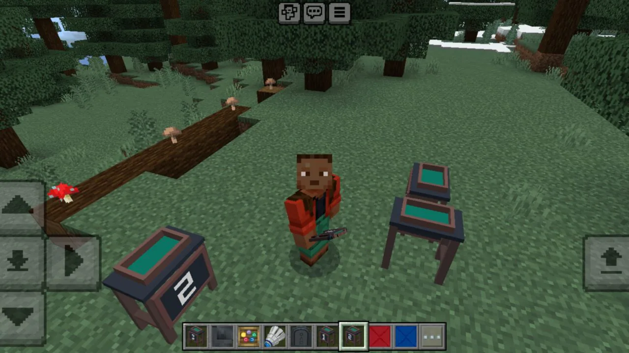 Objects from Squid Game 2 Mod for Minecraft PE