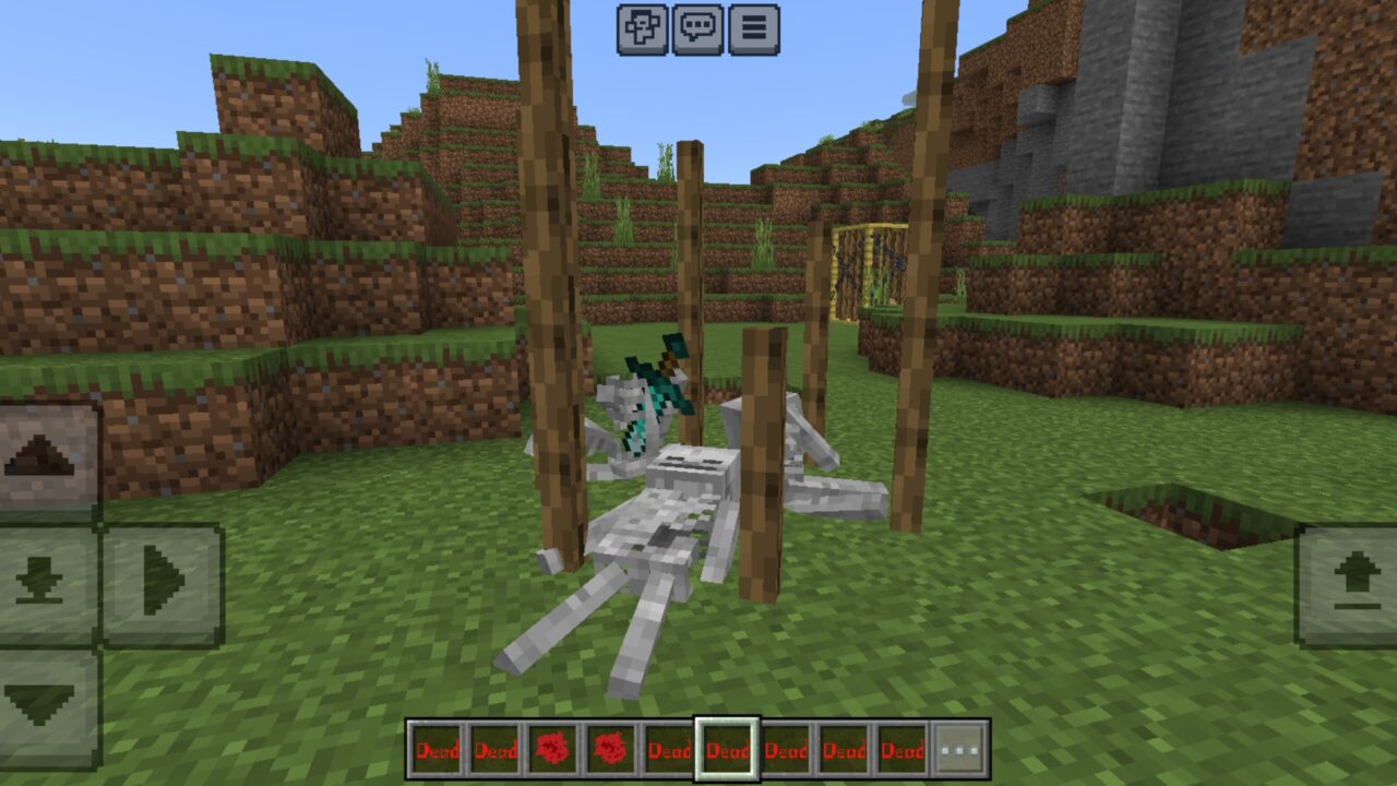 Options from Dead Bodies Mod for Minecraft PE