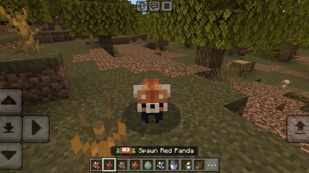 Red Panda from Jungle Mod for Minecraft PE