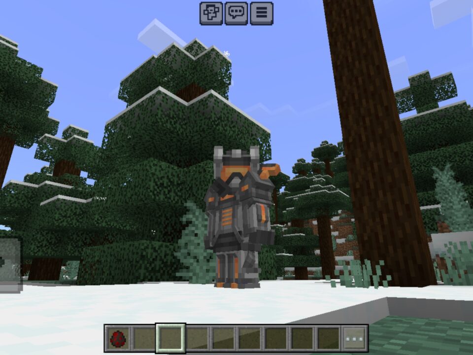 Sci-Fi Armor Mod for Minecraft PE